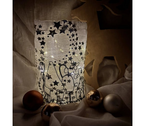 ADVENTSKALENDER 13. Dezember - Stickserie ITH Lichtbeutel Pilzdorf